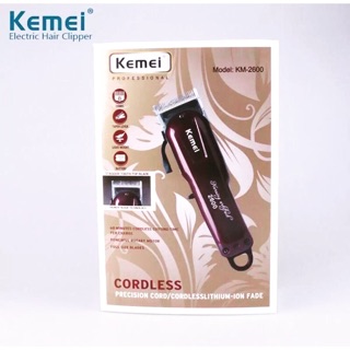 Kemei ปัตตาเลี่ยนไร้สาย รุ่น KM-2600