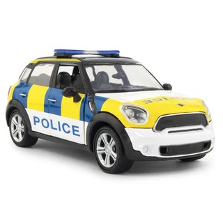 โมเดลรถแข่ง  MOTOR-MAX NO.79751 MINI - COOPER S COUNTRYMAN UK POLICE 2011 อัตราส่วน  1:24 จำลองเหมือนจริง ผลิตจากโลหะผสม