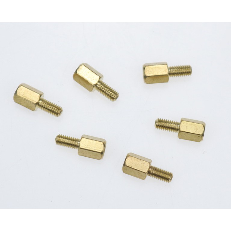 🔧🔩 น็อตรองเมนบอร์ด ขนาด M3*6*6 (ชุด 10 ตัว) 🔩🔧