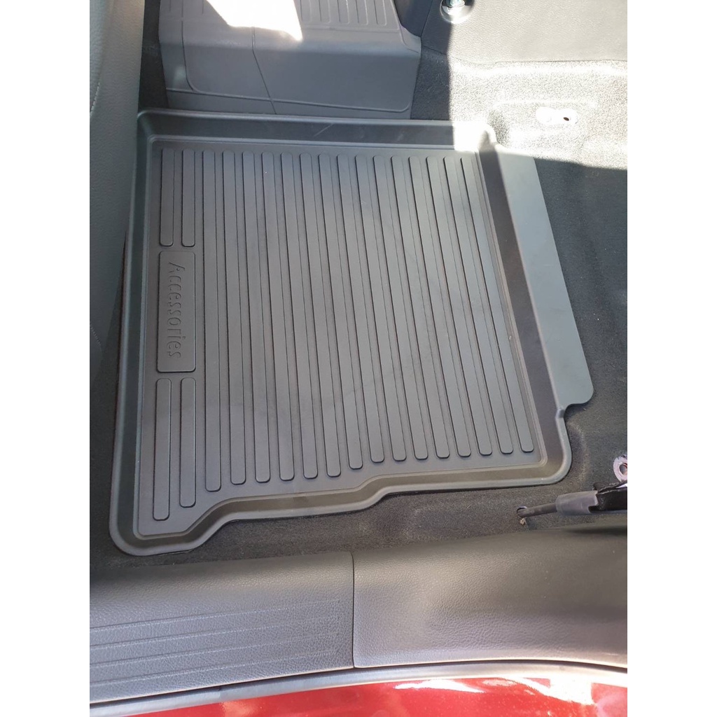 ตรงรุ่น Nissan New Almera (Turbo) 2020-2024 ผ้ายางปูพื้นรถ ยกขอบ พรมยางปูพื้นยกขอบ ถาดยางปูพื้น - รูปที่ 4