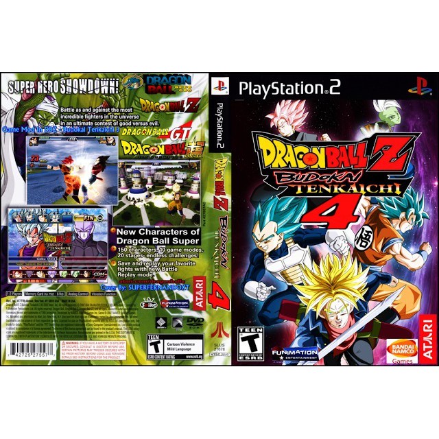 แผ่นเกมส์ [PS2] (เกมติดอันดับ) DragonBall Z Budokai Tenkaichi 4 (USA)