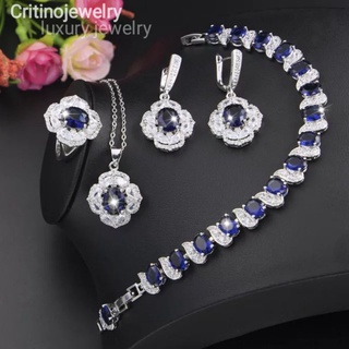 blue sapphire white topazA01