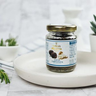 Tartufata Mushroom &amp; Truffle Sauce 80g ทาร์ตูฟาต้าซอสเห็ดทรัฟเฟิล 80 กรัม