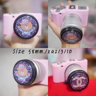 ฝาครอบเลนส์วิ้งๆsize58mm.สำหรับfuji