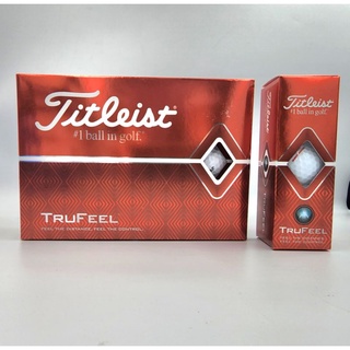 ลูกกอล์ฟ Titleist  trufeel ของแท้พร้อมส่ง (1 กล่อง 12 ลูก)