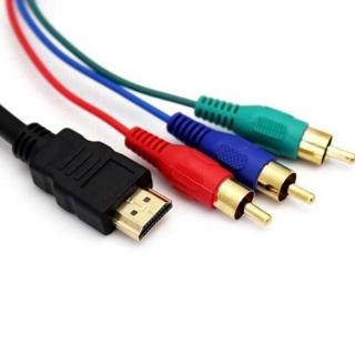 1 ม. HDMI to 3rca อะแดปเตอร์ HDTV Audio Cable Converter