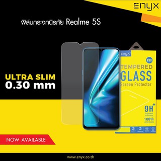 Enyx   ฟิล์มกระจกใส  Realme 5i,  realme 5s   งานดี ติดง่าย ความแข็งระดับ 9H+