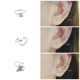 [X] ราคาต่อ1ชิ้น(1ข้าง) Earcuff ต่างหูแบบคลิปหนีบ ต่างหูเกาะ ต่างหูเกี่ยว บริเวณใบหู