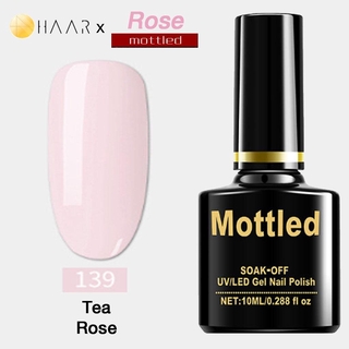 ยาทาเล็บ เจล Gel Nail Polish HAAR x Mottled Rose Tone โทน โรส กุหลาบ สี ชมพู ส้ม โอรส ม่วง จัดจำหน่ายโดย HAAR Distrib...