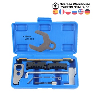 9pc Engine Camshaft Tensioning Locking Alignment Timing Tool Kit for Chevrolet Alfa Romeo 16 V1.6 1.8 Auto Repair Tool