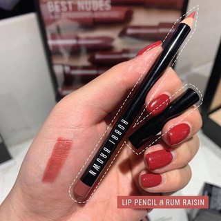 ของแท้ พร้อมส่ง !! BOBBI BROWN LIP PENCIL 1.15 FULL SIZE  #RUM RAISIN