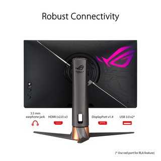ROG SWIFT PG279QM NVIDIA® G-SYNC® Gaming Monitor – 27 inch QHD (2560 x 1440), 240hz, Fast IPS, 1ms, DisplayHDR 400