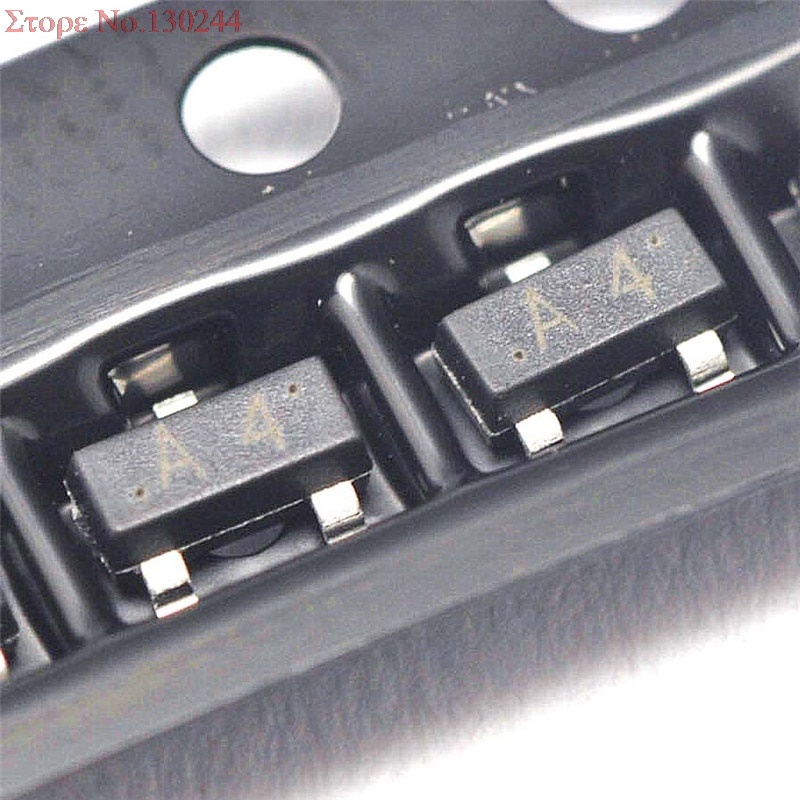 100 ชิ้น/ล็อต BAV70 0.2A 70V SOT-23 A4 SMD SOT ทรานซิสเตอร์ BAV70LT1G