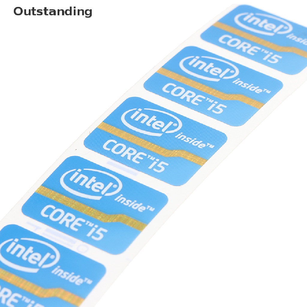 สติกเกอร์ฉลากโลโก้ Intel Core i3 i5 i7 สําหรับติดตกแต่งแล็ปท็อป