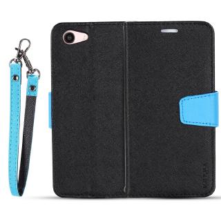 เคสโทรศัพท์หนังแบบพลิกได้สองสีสําหรับ oppo f5/f7/a71/a83
