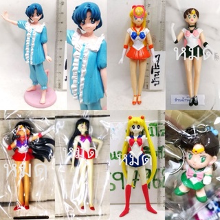 (แท้/มือ2/อะไหล่) Sailor Moon,MAR,JUPITOR,MERCURY,Black Lady candy toy figure โมเดล เซเลอร์มูน อัศวินสาวงามเซเลอร์มูน