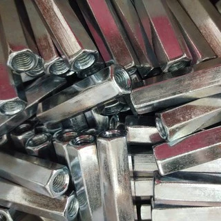 ข้อต่อสตัด มีทุกขนาด เกลียวมิล แหวน โบล นัต น็อตตัวเมีย bolt nut น๊อต แหวนตัวใหญ่ หัวน๊อต สตัดโบลท์ สตัด ABP
