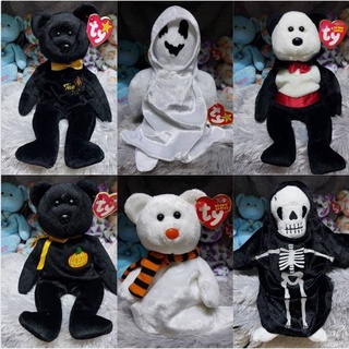 GB 16 - ตุ๊กตาหมี ty ขนาด 8 นิ้ว - Halloween ฮาโลวีน ผี แวมไพร์