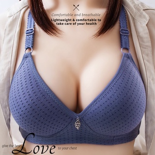 【Ready Stock】Ladies Sexy Bra No Seamless Shaping Bamboo Charcoal Simple Natural Solid Color Thin Mold Cup Womens Comfortable Breathable Underwear Bra