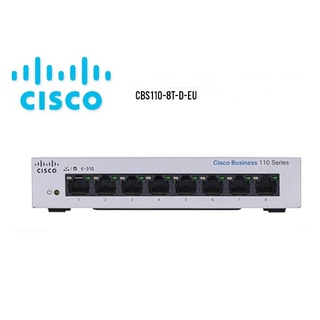 Gigabit Switching Hub 8 Port CISCO CBS110-8T-D-EU (WARRANTY Life Time)