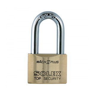 กุญแจคล้อง ยาว SOLEX MACH II-PLUS 45MM ทอง