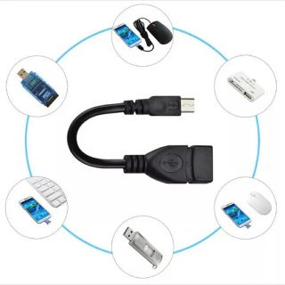 Micro USB 2.0 To Converter OTG Adapter Cable