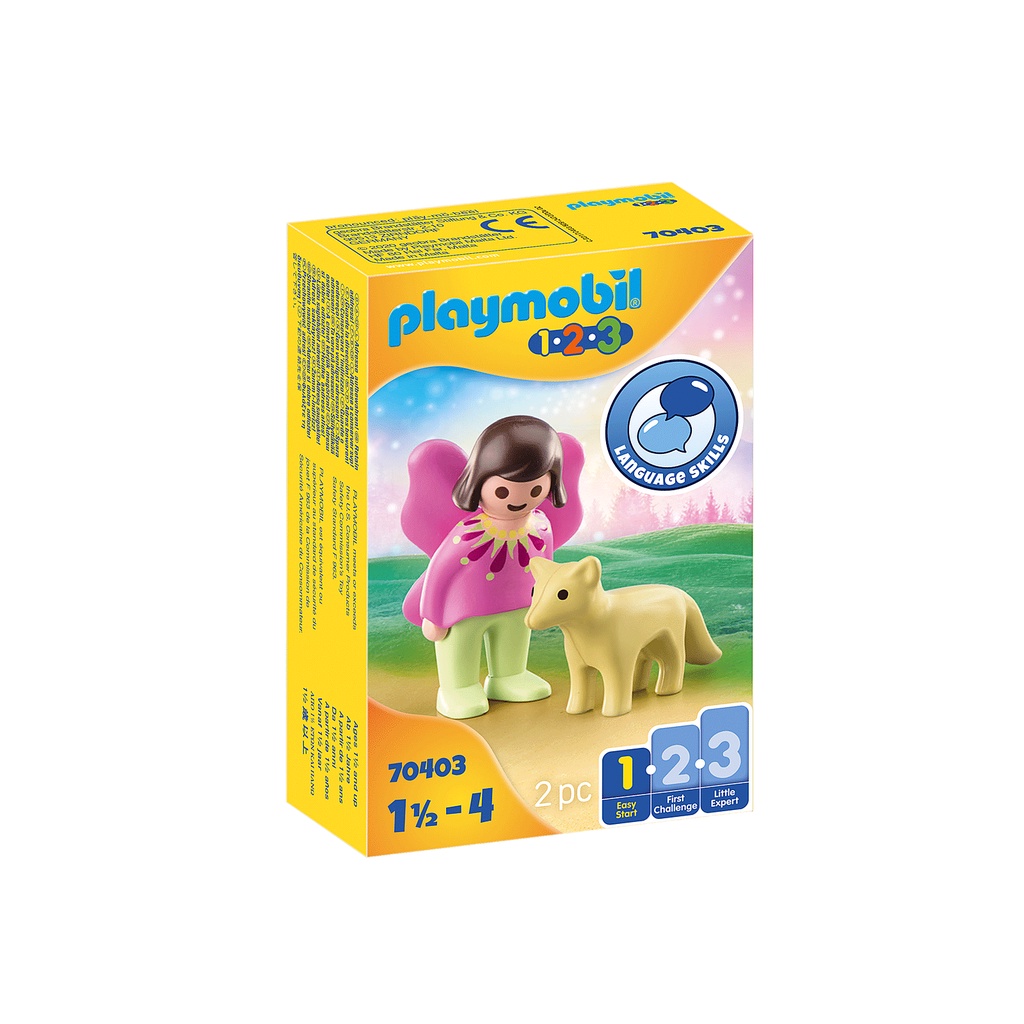 Playmobil 70403 Fairy Friend with Fox ของเล่นบทบาทสมมติ 123 นางฟ้ากับลูกจิ้งจอก