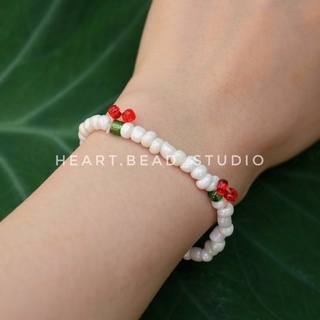 [HEART.BEAD] กำไลข้อมือยางยืด fruity