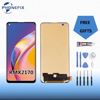 หน้าจอแสดงผลสัมผัสดิจิทัล LCD 6.4 TFT สําหรับ Realme 7 Pro RMX2170