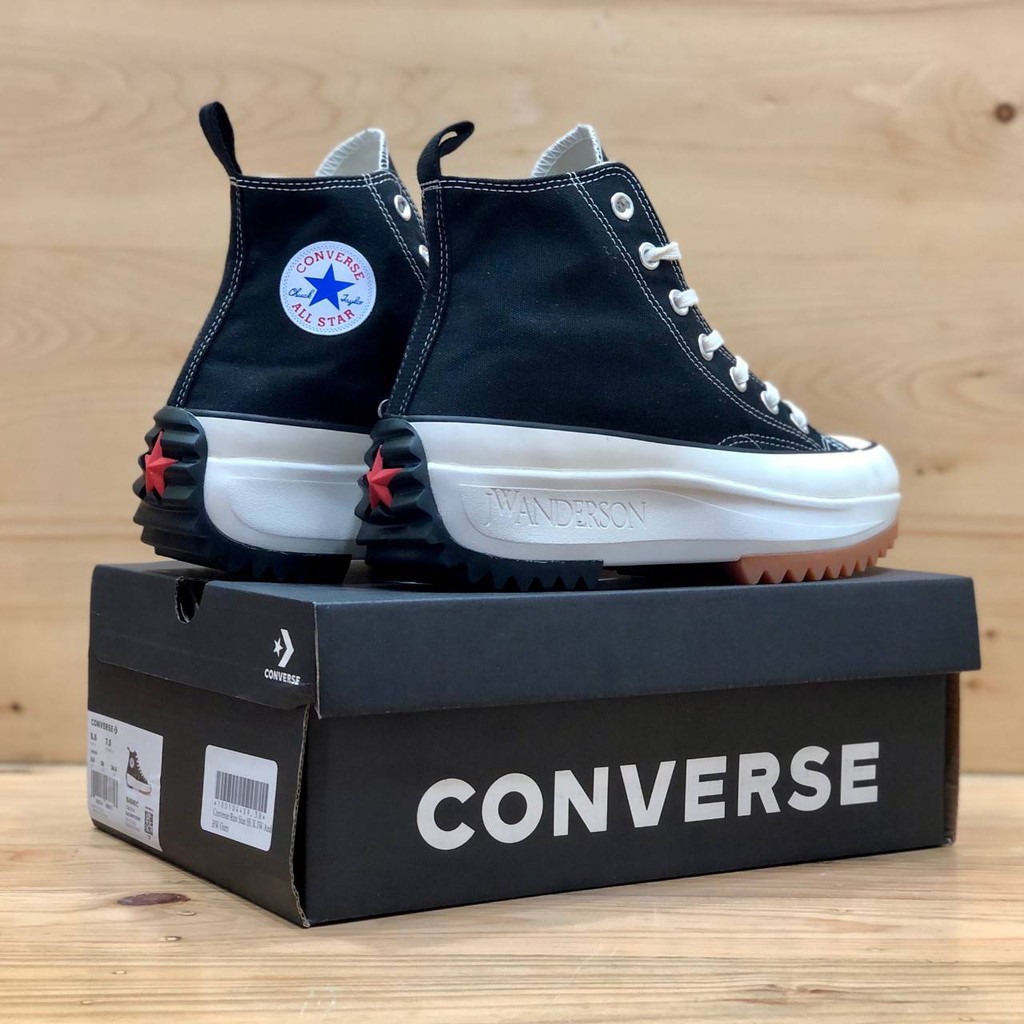 Converse Run Star Hi X JW Anderson Size 37-40 รองเท้าผ้าใบลําลอง