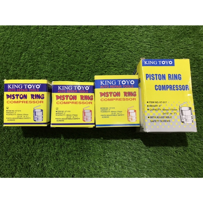 KING TOYO PISTON RING COMPRESSOR [3(53-125MM)/ 3(90-175MM)/ 4(90-175MM)/ 6(90-175MM)] (KT314/ KT315/