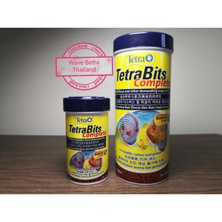 Tetra Bits อาหารปลาปอมปาดัวร์ มี 2 ขนาด 30g. &amp; 93g.