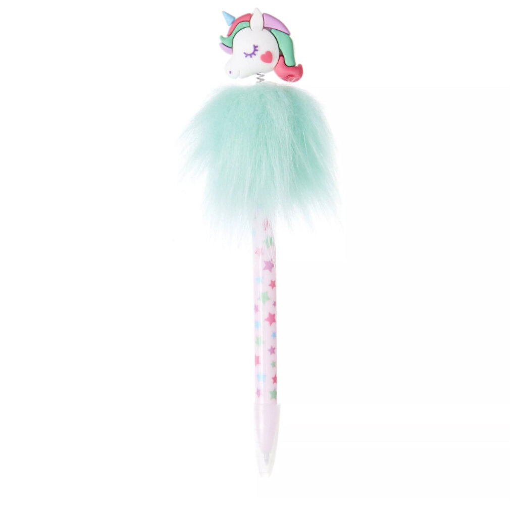 SMM017 ปากกา สมิกเกิ้ล smiggle พร้อมส่ง Fluffy Spring Pen