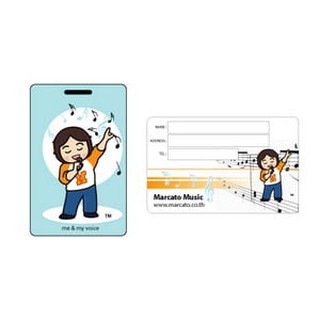 Marcato Music Name Tag Singer ป้ายชื่อ นักร้อง