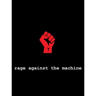 โปสเตอร์ Rage Against the Machine เรจ อเกนสท์ เดอะ แมชชีน โปสเตอร์ ตกแต่งผนัง Poster โปสเตอร์วินเทจ โปสเตอร์วงดนตรี