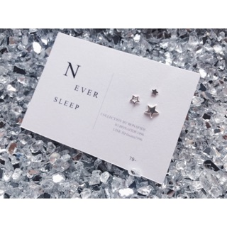 Never sleep earring set