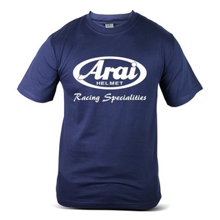 ขายดี!เสื้อยืด พิมพ์ลายหมวกกันน็อค Arai Racing Gear Riding Motogp Sbk Motorbike Rossi Touring สไตล์คลาสสิก และไม่ซ้ําใคร