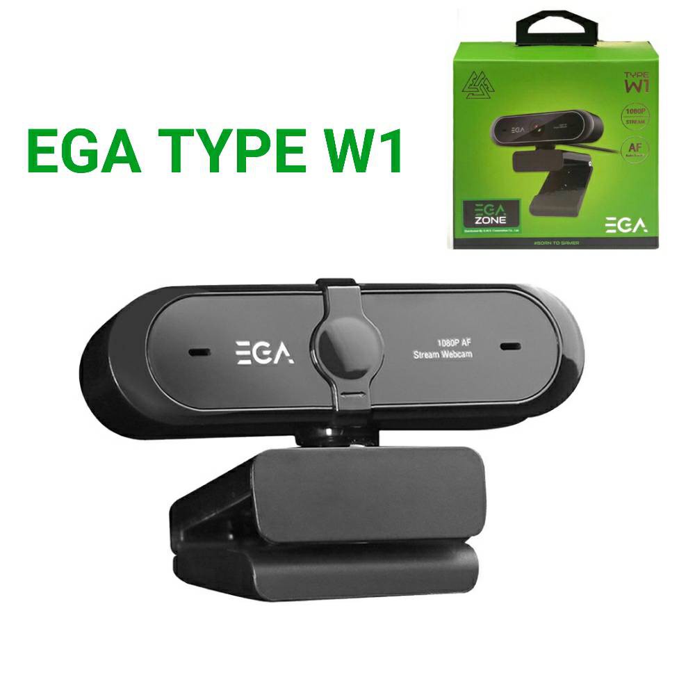 EGA TYPE-W1 WEBCAM กล้องเว็บแคม Full HD 1080P 30FSP