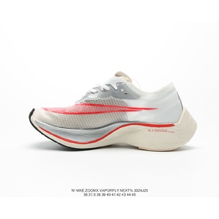 ▲◕﹊[ข้อเสนอพิเศษ]  Nike ZoomX Vaporfly NEXT%"Volt" รองเท้าวิ่งระบายอากาศ รองเท้ากีฬา Color 8th