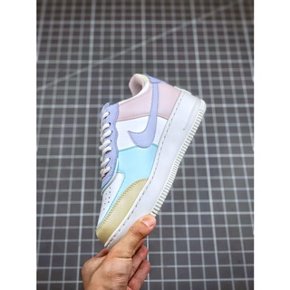 nike air force 1 shadow pastel blue purple