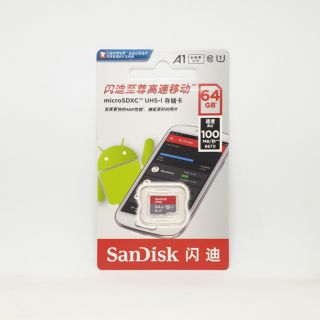 ของแท้มีวิธีเช็ค MICRO SD CARD SANDISK 100mb/s 64GB/128GB/200GB ประกัน 10ปี ราคาส่ง