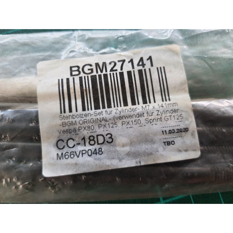 เสาเสื้อสูบ BGM smallframe