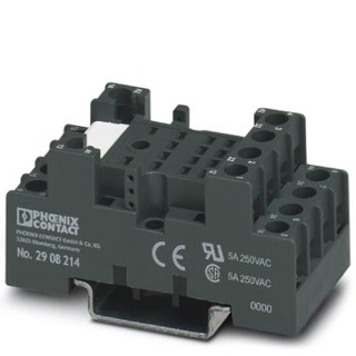 ซ็อกเก็ตรีเลย์ relay socket ฐานรีเลย์ 4 คอนแทค Phoenix contact 2908214