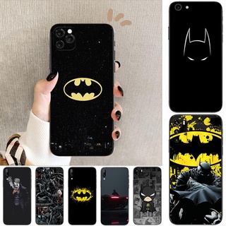 เคสโทรศัพท์มือถือ แบบนิ่ม พิมพ์ลายแบทแมน สีดํา สําหรับ Xiaomi Poco M3 Pro X3 Pro X3 NFC