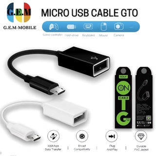 Golf สาย OTG รุ่นGC-06 Micro Port USB 2.0 ของแท้ เปลี่ยนโทรศัพท์ ให้เป็นดั่งคอมพิวเตอร์