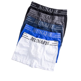 New Mens Boxer Briefs Ice Silk Breathable High Elastic Mid-waist Boyshorts Comfortable Seamless Male Panties