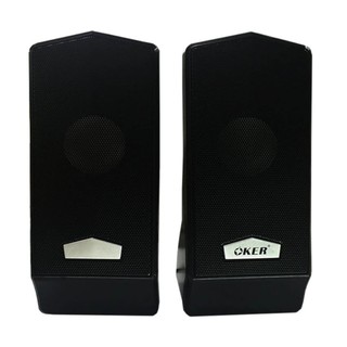 OKER ลำโพงคอมพิวเตอร์ โน๊ตบุ๊ค Speakers รุ่น M6 (Black)