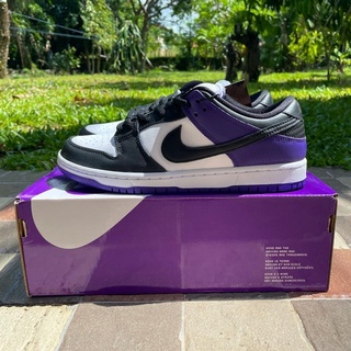 (สินค้าพร้อมจัดส่ง) Nike SB dunk “ Court Purple “