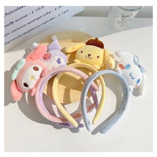 พร้อมส่งในไทย คาดผม sanrio คาดผมซานริโอ้ คาดผมการ์ตูน มายเมโลดี้ ปอมปอม ชินนาม่อนโรล คุโรมิ