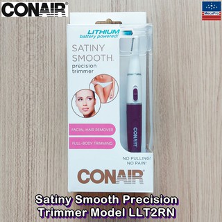 Conair® Satiny Smooth Precision Trimmer Model LLT2RN เครื่องตัดแต่งขน สำหรับผู้หญิง เครื่องเล็มขน บิกินี่